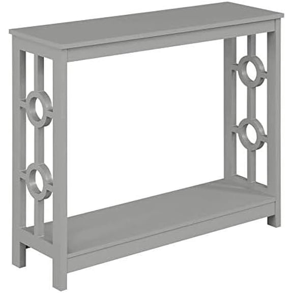 Modern Rectangle Wood Side Table, 22 x 14 x 26, Black, Transitional Decorative End Table for Use as a Bedroom Nightstand or Living Room Accent Table