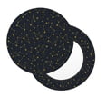 thumbnail image 2 of KLL Constellation Round Bar Chair Cushion Cover ,Bar Stool Protector with Elastic, Soft Washable, 2 of 6