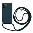 thumbnail image 1 of Funda de teléfono con correa de collar cruzado para iPhone 14 Plus 13 12 Mini 11 Pro XS Max XR X funda trasera de TPU suave de silicona Fivean unisex, 1 of 2