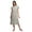 White3, variant on Moomaya WoMen's Printed Short Sleeve Nightdress V-Neck Cotton Sleepwear Gown