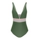 thumbnail image 5 of WILLBEST Traje de Baño de Manga Larga Para Mujer, Traje de Baño Para Mujer, Cuello En V, Monokini, Cintura Elástica, E Ropa de Playa Para Fiesta En La Piscina, Verano, 5 of 5