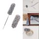 thumbnail image 1 of Plumero telescópico para techos altos y cubiertas | Cepillo para polvo de microfibra extensible 30-100" | Cabezal flexible de 90° | Lavable Reutilizable Extraíble | Muebles, ventilador, coche, 1 of 8