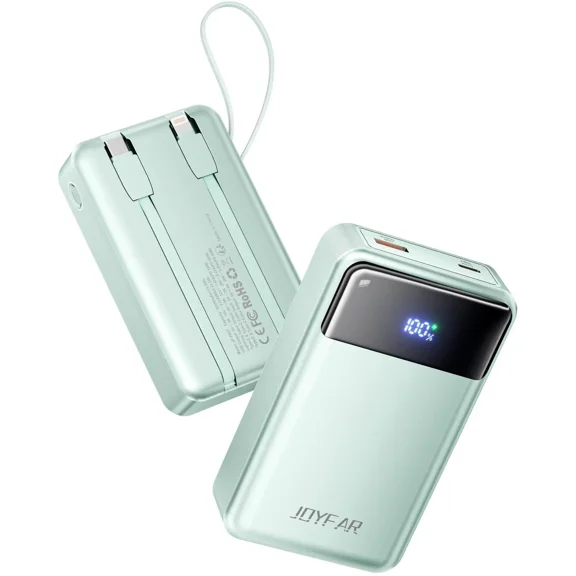Open Box JOYFAR PORTABLE CHARGER POWER BANK, 30000MAH 65W - GREEN
