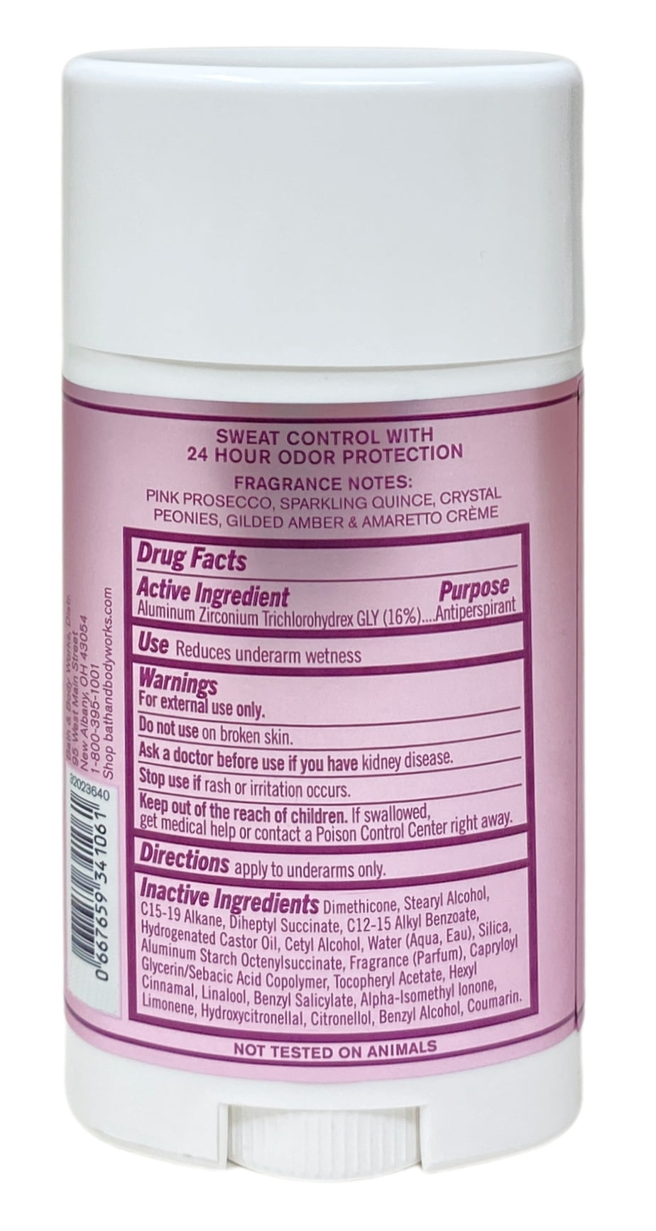 Bath & Body Works A Thousand Wishes 2 Antiperspirant Deodorants with a Natural Oats Sample Soap