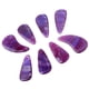 thumbnail image 2 of 8 púas de dedo Guzheng de polímero de silicona, delicadas y suaves, elásticas, profesionales, color Vía Láctea., 2 of 14