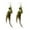 Green, variant on Feather Earrings for Women Bohemian Fringe Tassel Long Drop Dangle Earrings Set with Design for Women