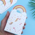 thumbnail image 4 of Miangastore 24pcs Unicorn Paper Bags with Rainbow Handle Party Gift Candy Bags, 4 of 8