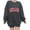 Dark Gray, variant on UJNDER Women's Basic Letter Graphic Crewneck Sweatshirt Long Sleeve Casual Pullover for Everyday Wear Black S