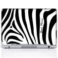 thumbnail image 2 of Meffort Inc® Personalized Laptop Notebook Skin Sticker Cover Art Decal, Customize Your Name (12 Inch, Zebra Stripes), 2 of 4