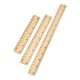 thumbnail image 3 of Regla de madera de 3 piezas, herramienta de medición, recta, herramientas de dibujo profesionales, reglas de medición de 2 escalas para ingenieros, ar, 3 of 9