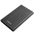 thumbnail image 4 of 2.5 pulgadas USB3.0 HDD Carcasa 6Gbps Elegante Aluminio Negro Hugo Caja de disco duro, 4 of 5