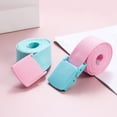 thumbnail image 4 of Children's Macaron Colour Blocking Canvas Belt Unisex Jeans Accessories Simple Versatile Colourful Belt Plastic Buckle, 4 of 6