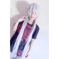 thumbnail image 2 of Mainlead For Cosplay Costume 40 Inch 100cm Silver White Wig With Styled Braid+Wig Cap, 2 of 2