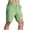 Green, variant on Hurxie Mens Stretch Golf Shorts with Pockets 7 Inch Inseam Lightweight Dress for Hiking Work Casual Gray,M