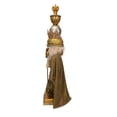 thumbnail image 4 of Kurt Adler Hollywood Gold King Nutcracker Christmas Decoration, 36", 4 of 7