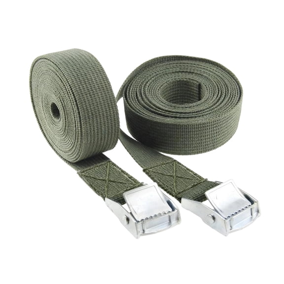 Lashing Strap, Tension Strap, Fastening Strap With Zinc Alloy Buckle, Polypropylene Strapping Strap For Camping, Luggage, Packages, Transportation