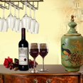 thumbnail image 5 of Wine Glasses Rack Under Cabinet Rack,Wine Glass Hanger Rack Wire Wine Glass Holder Storage Hanger for Cabinet Kitchen Bar (4 Rows), 5 of 5