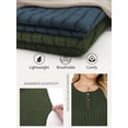 thumbnail image 4 of NISVIYA Plus Size Tops for Women Long Sleeve Button Henley Shirts Business Casual Lightweight Tunic Sweatshirts, 4 of 5