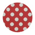 thumbnail image 4 of HAOXIT Polka Dot Tablecloth Durable Round Table Cloth Waterproof Stain Proof Camping Tablecloths for Outdoor Picnic Restaurant Decoration 54-58, 4 of 8