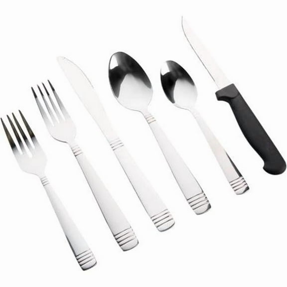 Gibson Palmore Plus 55 Pc. Flatware Set