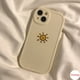 thumbnail image 4 of Funda Compatible Con iPhone 14 13 12 11 Pro X XR XS Max SE 2020 6 6S 7 8 Plus Oval Big Eye Suave Para Teléfono Motivo Linda Luna Y Sol, 4 of 4