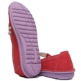 thumbnail image 4 of On Foot Francesita Women's 3 Strap Hook And Loop Shoes In Red Size 5.5, 4 of 6