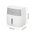thumbnail image 2 of EGNMCR Wall-mounted Smart Sensor Tissue Box- Sensor Automatic Paper Dispensing Machine- Punch-free Paper Box For Household And Commercial Bathrooms- Transparent Viewin tissue holder, 2 of 8