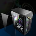 thumbnail image 4 of unbranded De Computadora Gaming Con Ventilación Y Rgb Panel Acrílico Negro, 4 of 8
