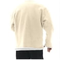 thumbnail image 3 of QIPOPIQ Chandail Molletonné Doux pour Hommes, Chandail en Mélange de Coton, Chandail à Col Rond pour Hommes en Liquidation, 3 of 4