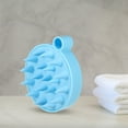 thumbnail image 2 of Unique Bargains Scalp Massager Hair Care Scalp Massager Shampoo Brush 3.62"x3.07"x1.38" Massager Tools Blue, 2 of 6