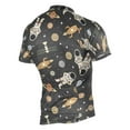 thumbnail image 2 of joogoo Cartoon Space Astronaut Pattern Men's Cycling Jerseys Mountain Bike Short Sleeve Tops S, 2 of 7