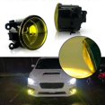 thumbnail image 3 of 2Pcs Fog Light Lamp Yellow Lens Car Front Bumper Fog Light Replacement H11 Bulb F4 for Focus, 3 of 5