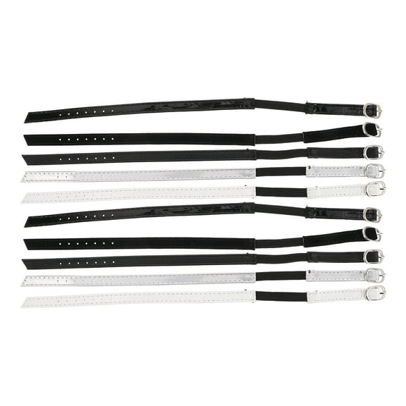 OULII 5Pairs Adjustable Invisible Elastic Anti-Loose Straps for High Heels Stability and Comfortable Fit