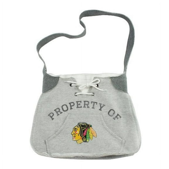 Chicago Hockey Blackhawks Hoodie Sweatshirt Material Sling Style Purse Handbag