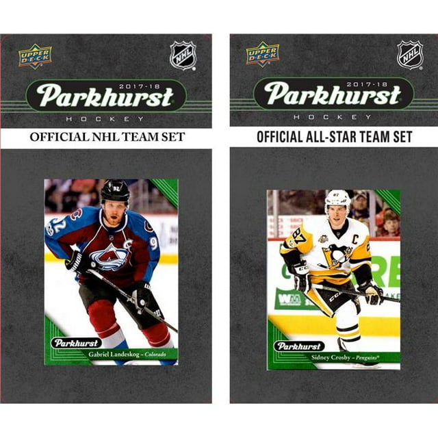 C & I Collectables 17AVALANCHETS NHL Colorado Avalanche 2017 Parkhurst Team Set & All-Star Set