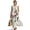 Crane Bird Cherry Blossom, variant on Jiueut Red Rose Print Maxi Dress with Pockets for Women, Sleeveless Linen Look Summer Dresses, Wrinkle Resistant Flowy Long Dress, Casual Beach Vacation Outfit, XL