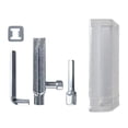 thumbnail image 1 of Visland Stripped Screw Extractor Set 1/2 3/4 Inch Valve Faucet Wire Extractor Broken Bolt Remover Damaged Water Pipe Removal Tool, 1 of 7