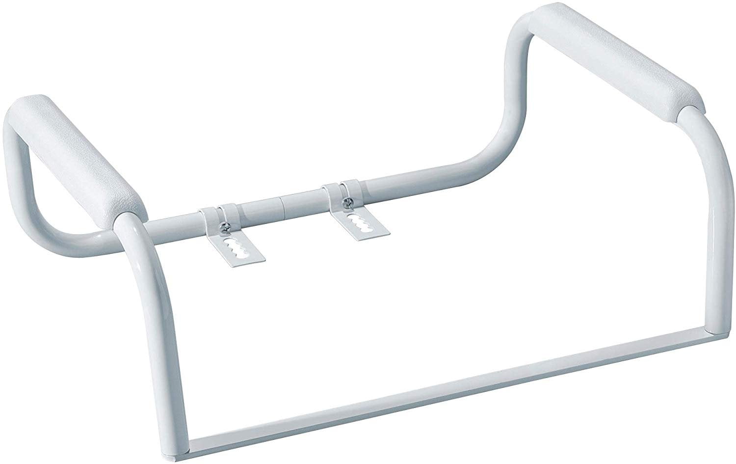 Moen DN7015 Home Care 23.25Inch Toilet Safety Bar Rails, Glacier