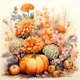 thumbnail image 1 of 5D DIY Kit Calabaza Otoño Del 30x30cm, 1 of 9