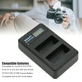 thumbnail image 4 of Camera Battery , Short Circuit  Battery Charging Station Safe To Use USB Dual  Support Power Display  for XE4 for XT3 for XT30, 4 of 8