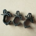 40x Plastic Fasteners Car Wiring Harness Fixed Clips Auto Route Tie