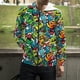 thumbnail image 5 of Sudadera con capucha y estampado 3D de dibujos animados, sudadera con cremallera y letras explosivas, estilo punk y grafiti, para hombres, mujeres y niños, ropa de calle de moda, 5 of 5