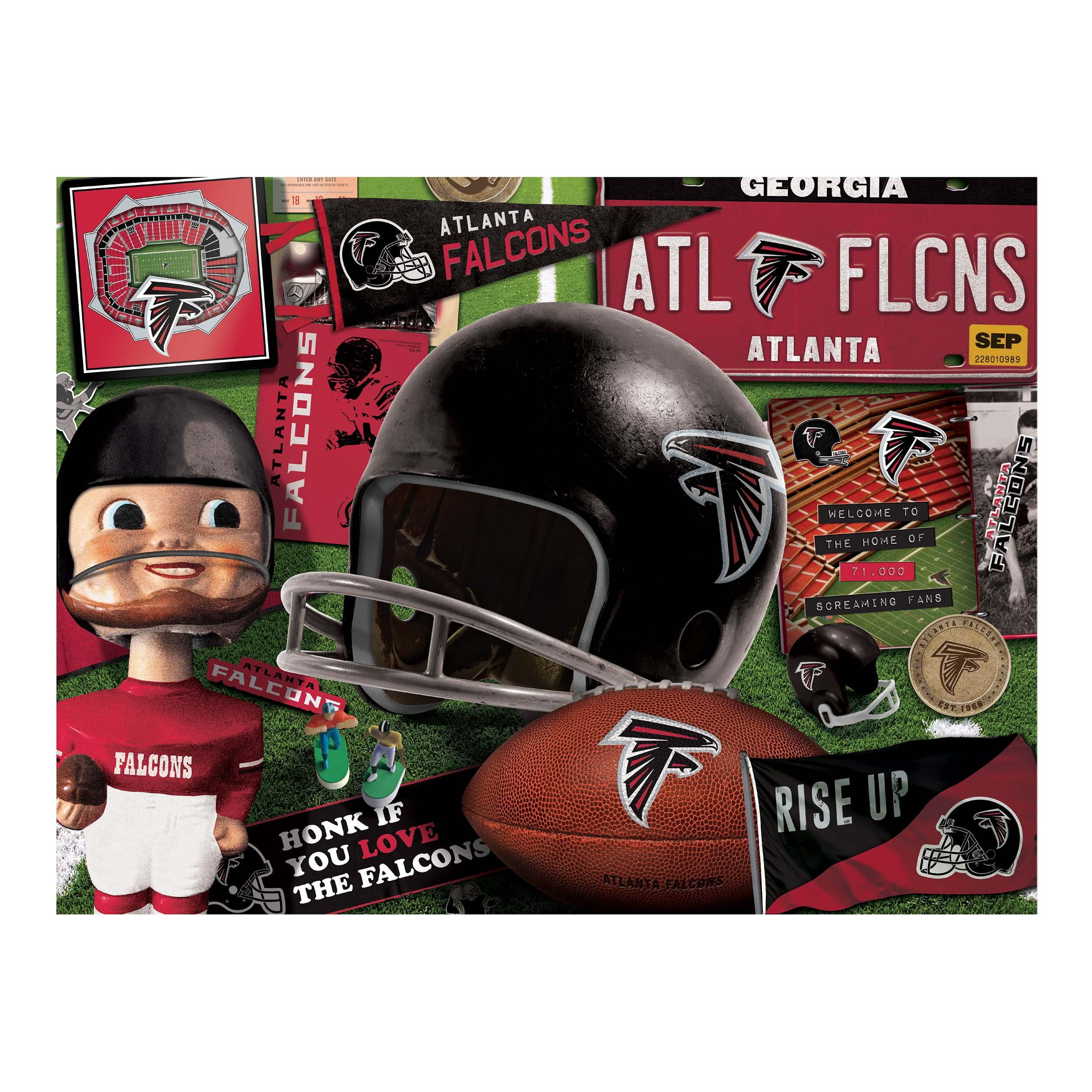 YouTheFan NFL Atlanta Falcons Retro Series Puzzle – 500 PC