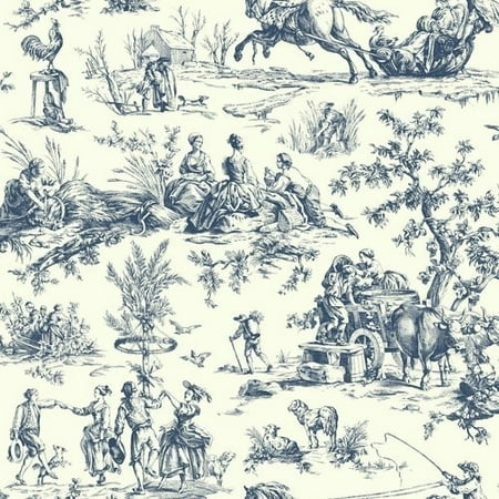 - Ashford Toiles Seasons Toile Wallpaper