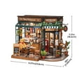thumbnail image 5 of Kit de Maison Miniature DIY Tipsy Restaurant Rolife DG167, 5 of 5