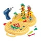 thumbnail image 3 of Caja de herramientas de juego, rompecabezas de mosaico, juguete con taladro, juguetes de ingeniería de simulación, juego de herramientas de tornillos, Perro, 3 of 10