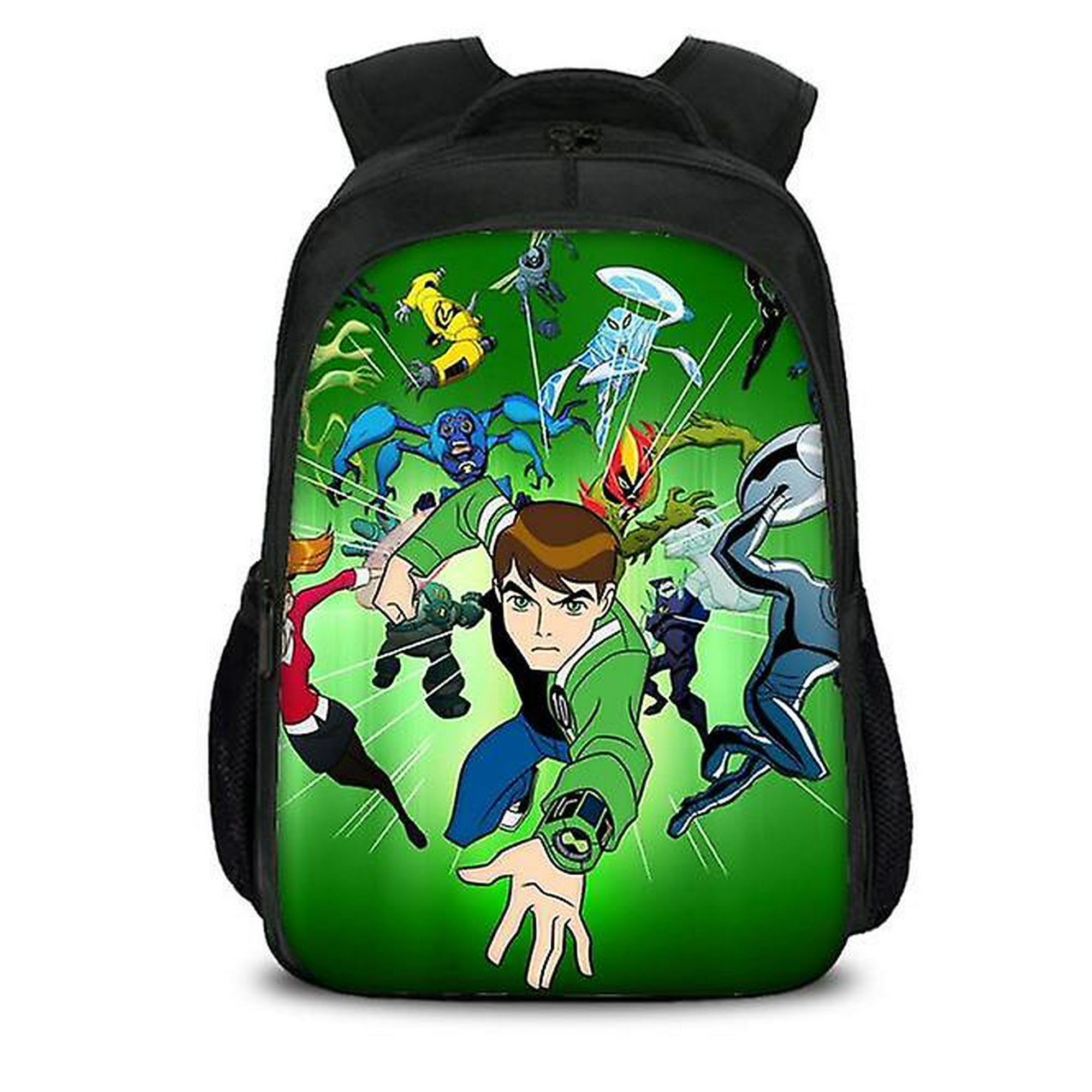 16 Inch Cartoon Ben 10 3d Print Children School Bags Orthopedic Backpack Kids School Boys Girls Mochila Cartoon Bag