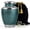 Green - Large, variant on STONLIF Small Keepsake Cremation Urn for Human Ashes Mini 3 Cubic Inch Aluminum Memorial Urn with Lacquered Green Finish Threaded Lid Felted Base Velvet Bag and Funnel Decorative Remembrance Urn