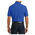 thumbnail image 2 of Yellow Rooster Men's Short Sleeves Tall Core Classic Pique Polo True Royal 3XLT, 2 of 6