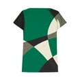 thumbnail image 4 of Birdeem Mode Femmes Mode T-Shirt Blouse à Manches Courtes à Col Rond Imprimé Hauts Amples, 4 of 6